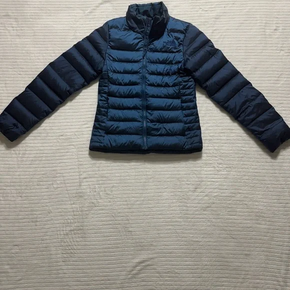 The North FaceSize:XS Women's Dark Blue Puffer Jacket - Picture 1 of 11